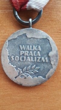Medal PRL 1944-1984 Walka Praca Socjalizm
