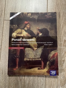 Podręcznik do języka polskiego „Ponad słowami” 