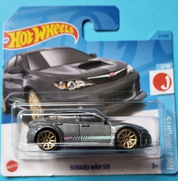 Samochodzik Mattel Hot Wheels Subaru WRX STi