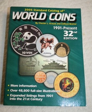 Katalog WORLD COINS rok 2005  32 edycja
