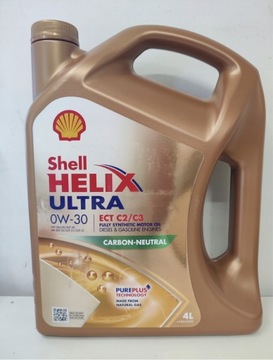 Olej syntetyczny Shell Helix Ultra 4 l 0W-30