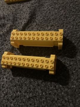 Lego 52041 element dźwigu 4 x 12 x 3 żółty 1 szt