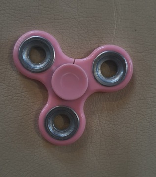 fidget spinner różowy zabawka antystresowa