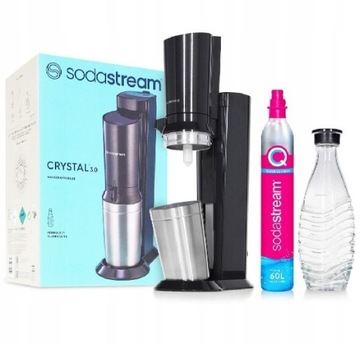 SodaStream CRYSTAL 3.0 ,czarny