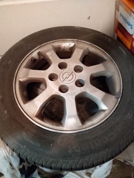 Alufelgi 15 Opona Continental 195/65/15R