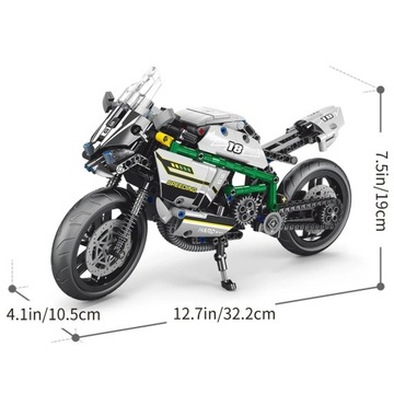 Nowe klocki technic motocykl 593 elementy