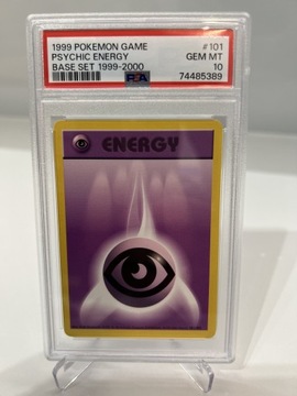 Karta Pokemon Psychic Energy Base Set PSA10
