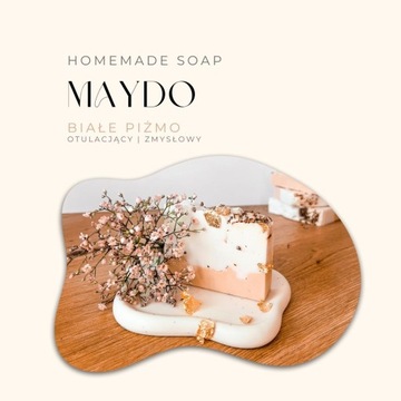 Mydło handmade Maydo SPA - białe piżmo