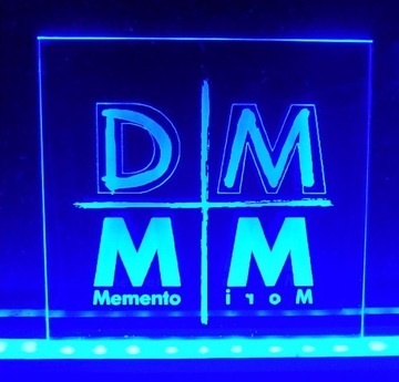 DEPECHE MODE - Lampka LED logo Zespół