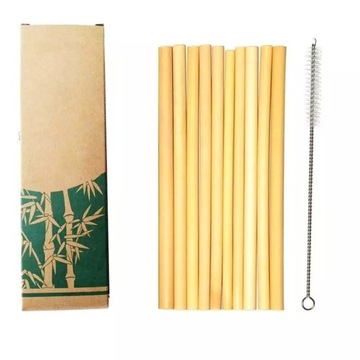 Eko słomki z bambusa