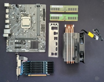 GIGABYTE H310M, Intel Core i7-9700, grafika Asus, 16GB RAM DDR4, Cooler