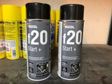 BIZOL Start+ f20 przyśpiesza start silnika 400 ml