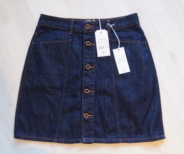 Jack Wills - spódnica jeansowa - wysoka jakość! S
