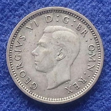 A133 UK Wielka Brytania 3 pence 1938