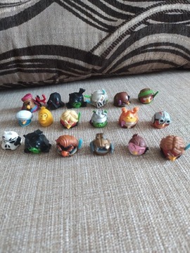 18 figurek kolekcjonerskich star Wars angry birds