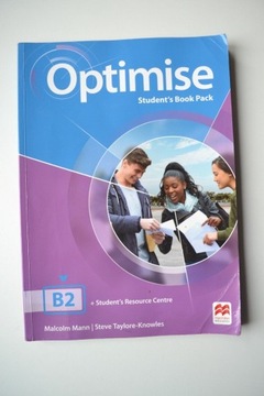Optimise Students Book Pack B2 Malcom Mann