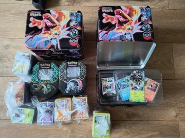 Pokemon TCG - Kody do gry + bulk + puszki