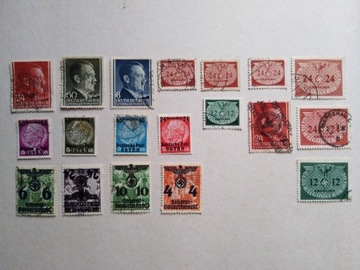 Znaczki pocztowe wydane przed  2 Wojną Światową.