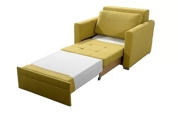 Fotel szeroki spanie rozkładane 120x180