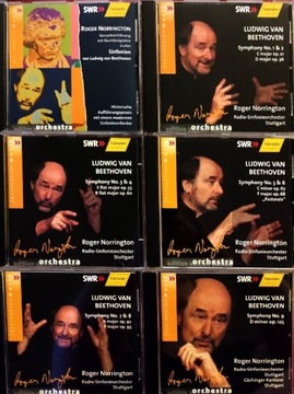 Beethoven Komplet symfonii box 6 CD NORRINGTON