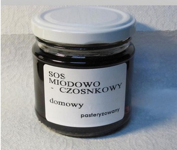 sos miodowo czosnkowy  200ml 