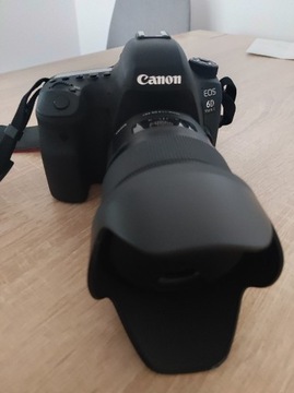 Canon 6dmarkII mały przebieg 3800 + Sigma Art 35mm