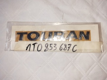 Nowy ORG emblemat znaczek klapa Touran 1T0853687C