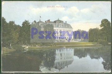 PSZCZYNA Pless pałac zamek schloss 1920