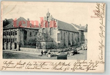 GRUDZIĄDZ Graudenz Stary kościół garnizonowy 1903