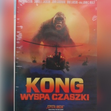 DVD Kong Wyspa Czaszki film 2017