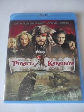 PIRACI Z KARAIBÓW Na Krańcu Świata  płyta  blu-ray