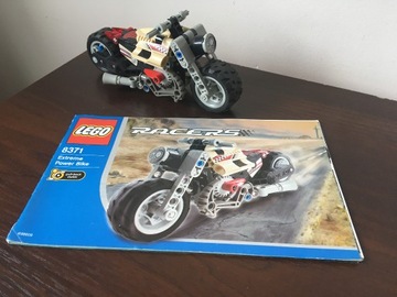 LEGO Racers 8371 Extreme Power Bike + instrukcja