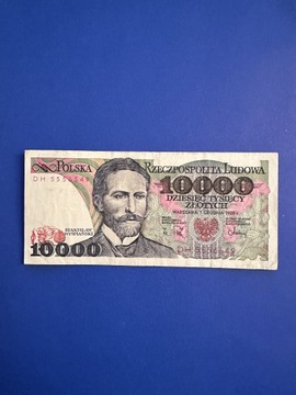 Banknot 10000 zł 1988 rok. DH 5556549