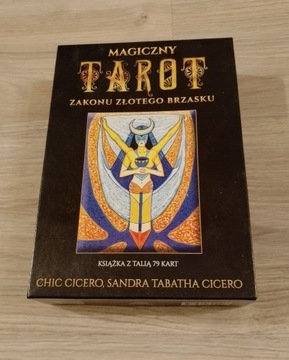 Magiczny Tarot Zakonu Złotego Brzasku komplet