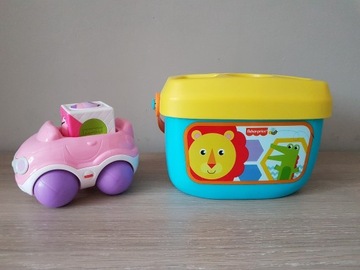 Fisher-Price FFC84 klocki sorter auto CGD00 kostka