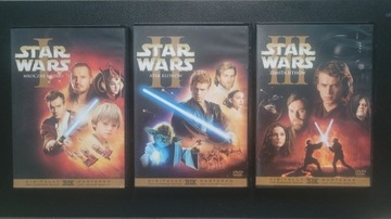 Gwiezdne Wojny cz. I i II [2 DVD] Star Wars 