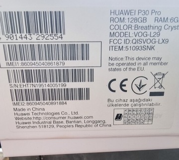 Sprzedam Huawei pro 30