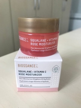 Biossance Vitamin C Rose Moisturiser 15ml