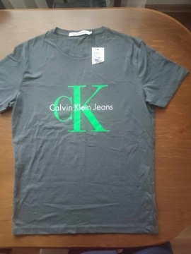 T-shirt Calvin Klein. Męski - L