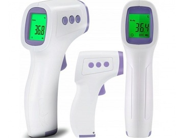 Bezdotykowy termometr lekarski na podczerwień lcd