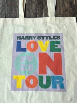 torba fiolet harry styles love on tour tote bag