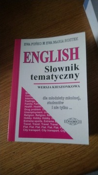 English Słownik tematyczny wersja kieszonkowa