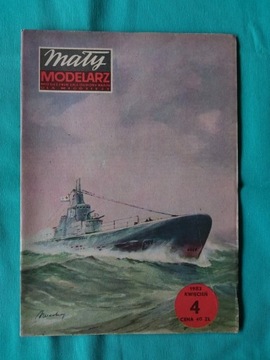 Mały Modelarz 4/1983 Okręt podwodny K-21 