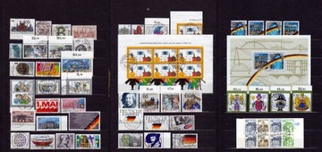Niemcy RFN - kasowane z roku 1990