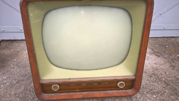 Tv PRL  vintage kolor braz jasny 