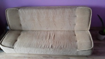 Wersalka sofa rozkładana ze skrzynią dł. 2 m bdb