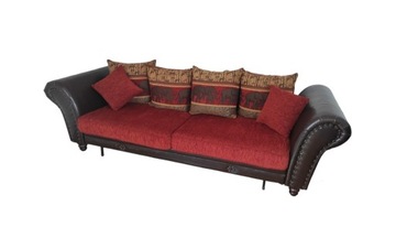 Duża sofa kanapa styl kolonialny orientalny