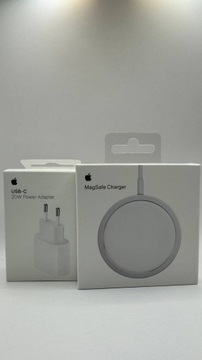 Ładowarkę Indukcyjną Apple MagSafe +Adapter 20 W