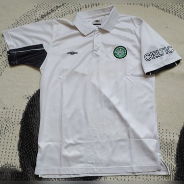 Koszulka polo Celtic FC biała Umbro rozm. S