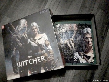 puzzle 1000 wiedźmin geralt ciri good loot